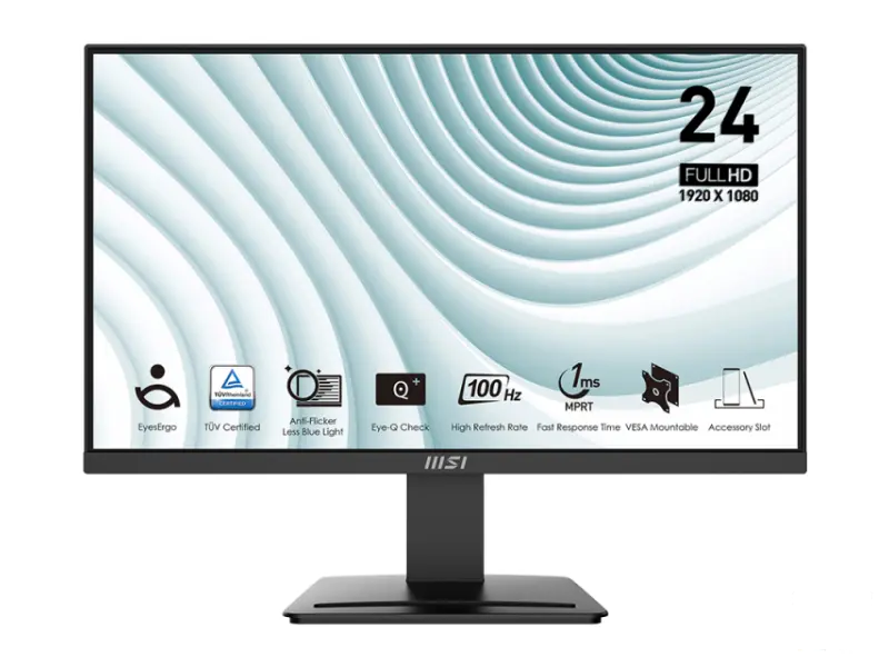 MSI 23.8 inča PRO MP2412 FHD 1920x1080 100Hz business monitor 