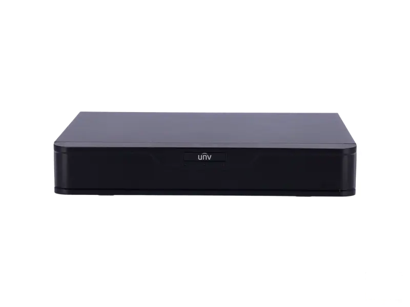 Uniview NVR 8 kanala NVR301-08B-P8-IQ, 1080P, 30FPS, do 12MP, HDMI, VGA, 1 x HDD do 10TB, PoE, 52VDC