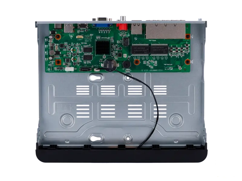Uniview NVR 8 kanala NVR301-08B-P8-IQ, 1080P, 30FPS, do 12MP, HDMI, VGA, 1 x HDD do 10TB, PoE, 52VDC