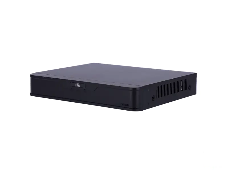 Uniview NVR 8 kanala NVR301-08B-P8-IQ, 1080P, 30FPS, do 12MP, HDMI, VGA, 1 x HDD do 10TB, PoE, 52VDC
