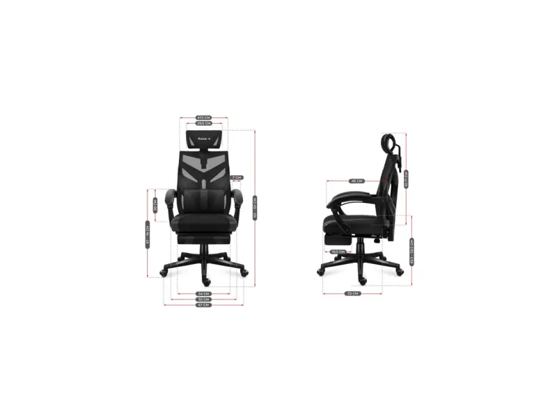 Huzaro Gaming stolica HZ Combat 5.0 Black