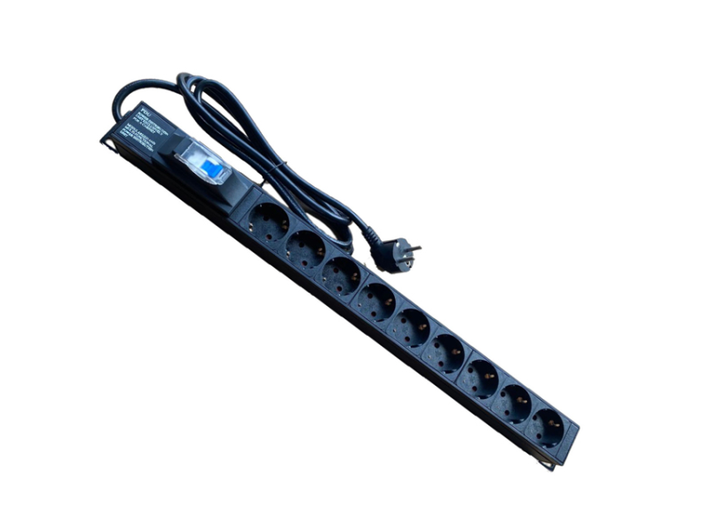 MAXPRO LINE Produžni kabl PDU/9-Way (1P 16A), 2m, sa osiguračem