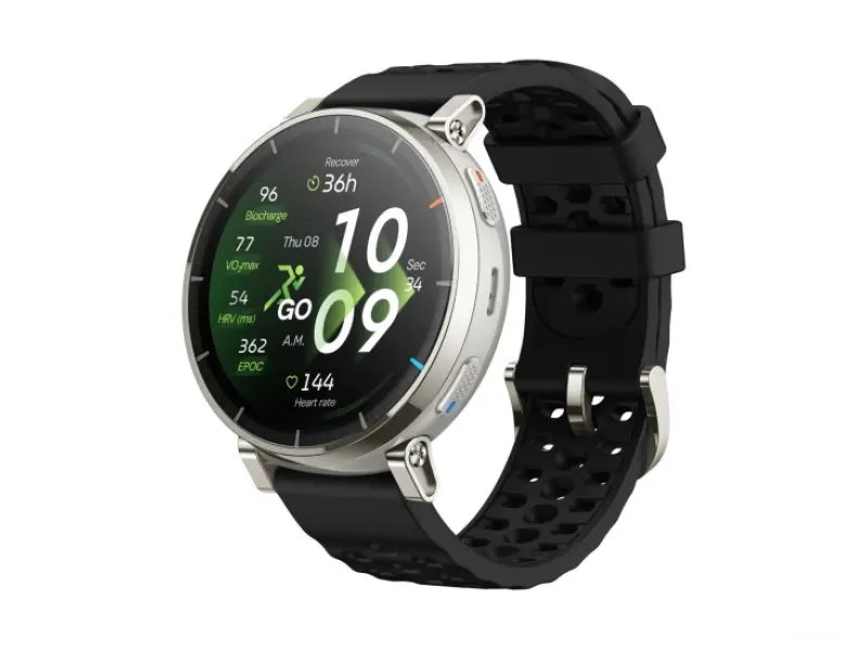 Amazfit Active 3 Premium Smartwatch Apex Silver
