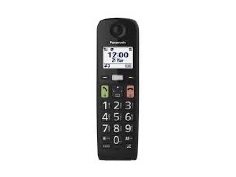 PANASONIC Fiksni telefon DECT KX-TGU110FXB CRNI
