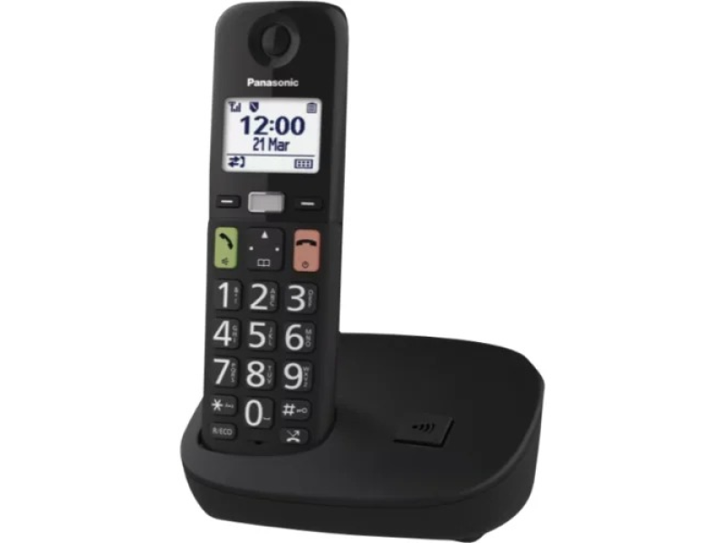 PANASONIC Fiksni telefon DECT KX-TGU110FXB CRNI