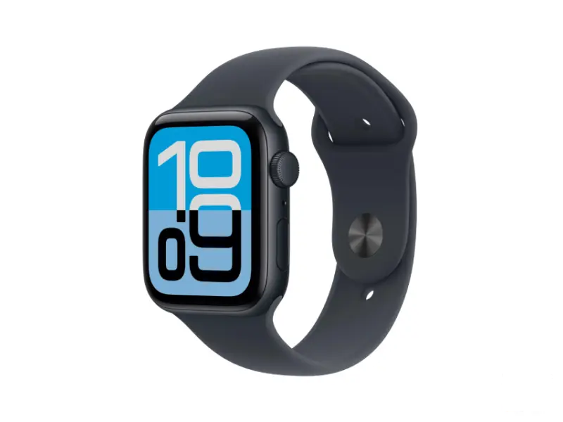 APPLE Watch SE 3 GPS  44mm Midnight Aluminium Case with Midnight Sport Band - M/L (mehq4rk/a) 