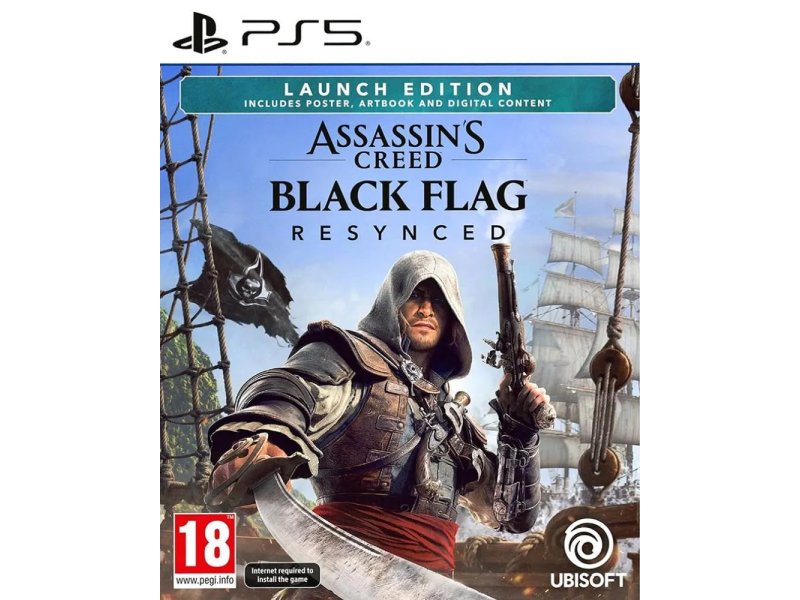 ASSASSINS CREED BLACK FLAG RESYNCED DAY1 EDITION	 PS5