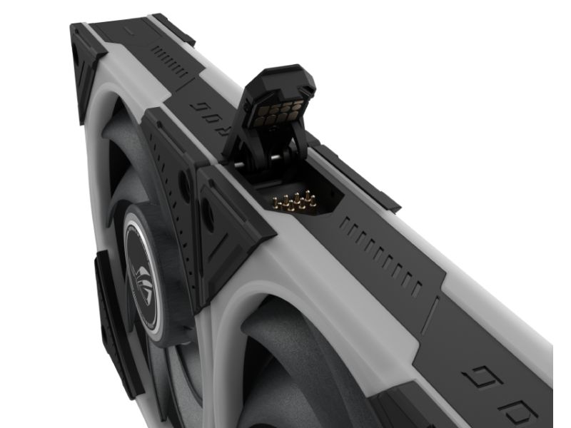 ASUS ROG EURUX GR120 FAN ARGB REVERSE BLACK 3IN1 crni ventilator