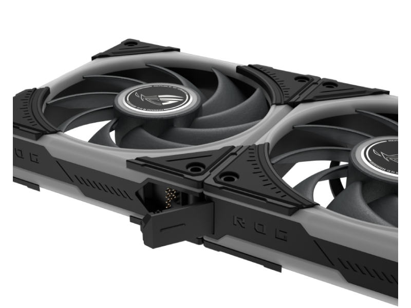 ASUS ROG EURUX GR120 FAN ARGB REVERSE BLACK 3IN1 crni ventilator