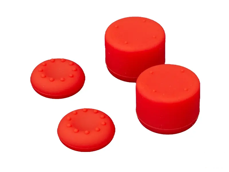 White Shark PS5 Silicone Thumbstick WHEEZER Crveni