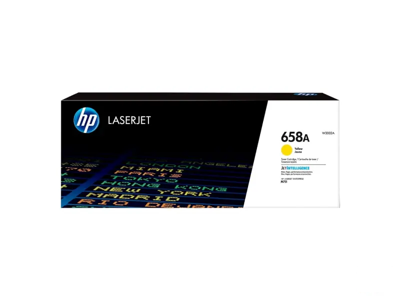 HP 658A Yellow Original LaserJet Toner Cartridge
