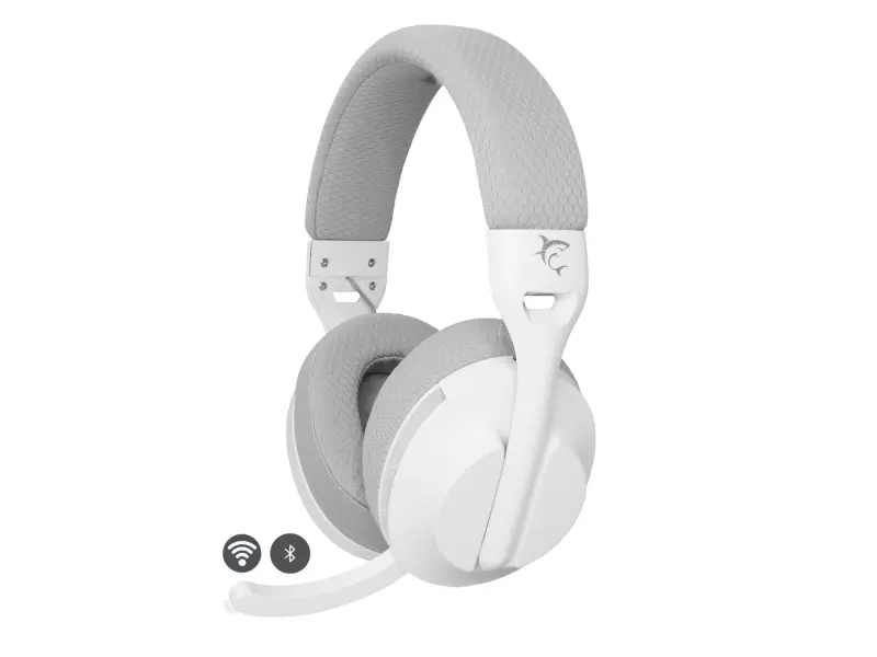 White Shark FALCON White/Grey - Wireless