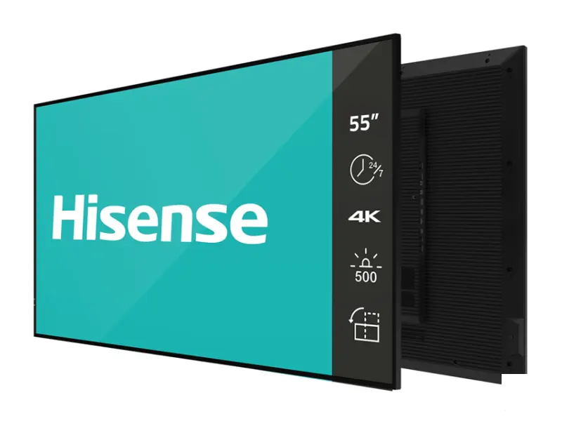 HISENSE 55 inča 55DM66D 4K UHD 500 nita Digital Signage Display - 24/7 Operation 