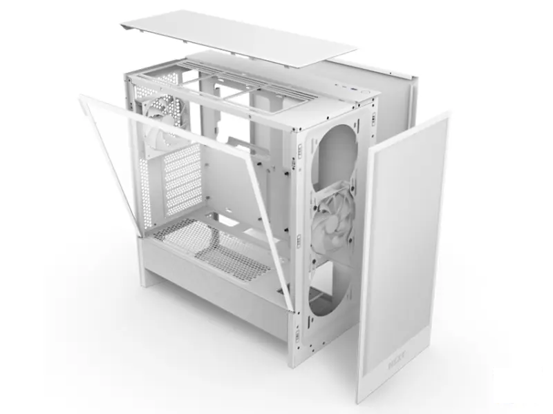 NZXT H5 Flow Gaming kućište belo (CC-H52FW-01) 
