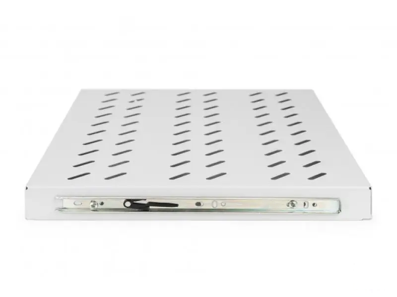 Digitus Polica na izvlacenje 483 mm (19"), nosivost do 25 kg, 40x485x368 mm, siva