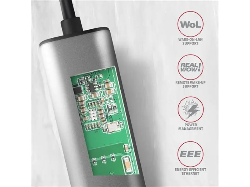 Adapter Axagon ADE-25R SUPERSPEED USB-A 2.5 GIGABIT ETHERNET
