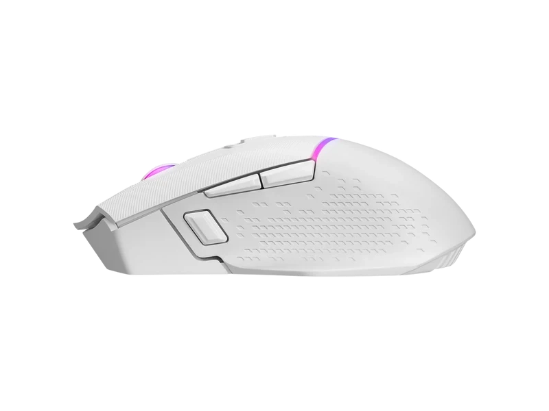 Rampage Miš DROP M3 V2 bijeli gaming 4.000 DPI, RGB, Huano svičevi