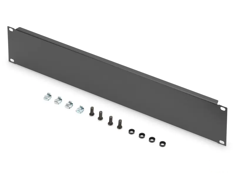 Digitus Blank panel za rack 19", 2U, Crni