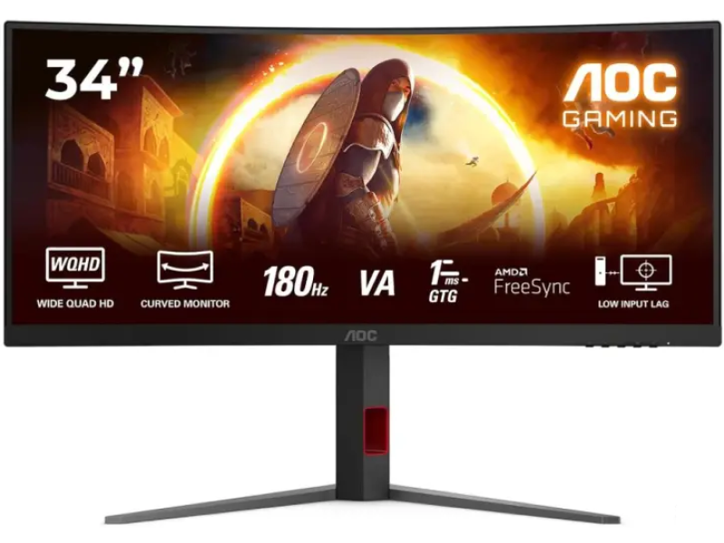 AOC Gaming CU34G4 zakrivljeni gaming monitor 34″