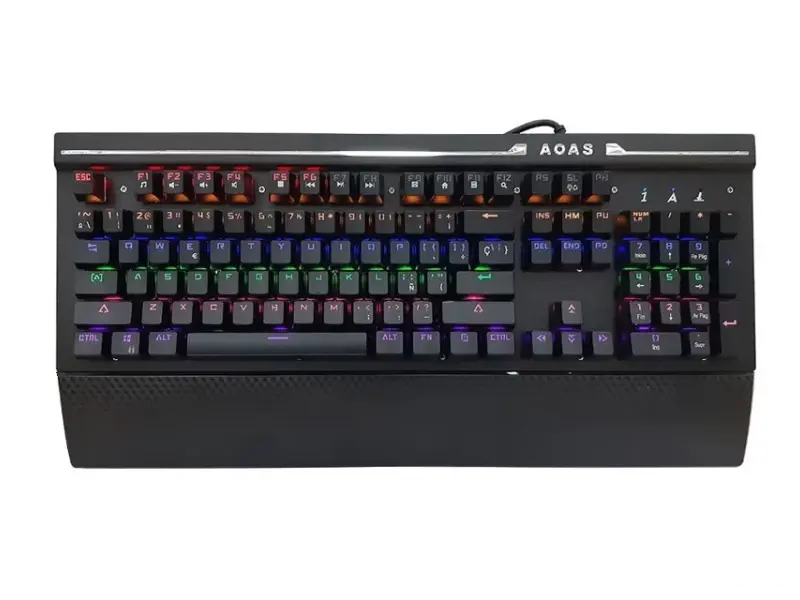 AOAS AS-808 Gaming USB  tastatura crna 