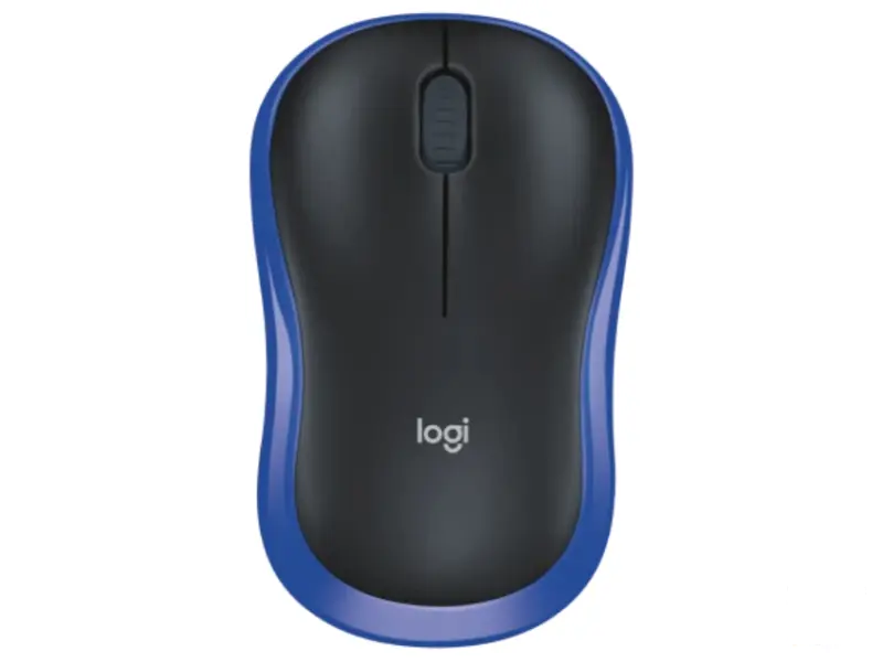 LOGITECH M185 Wireless plavi miš Retail 