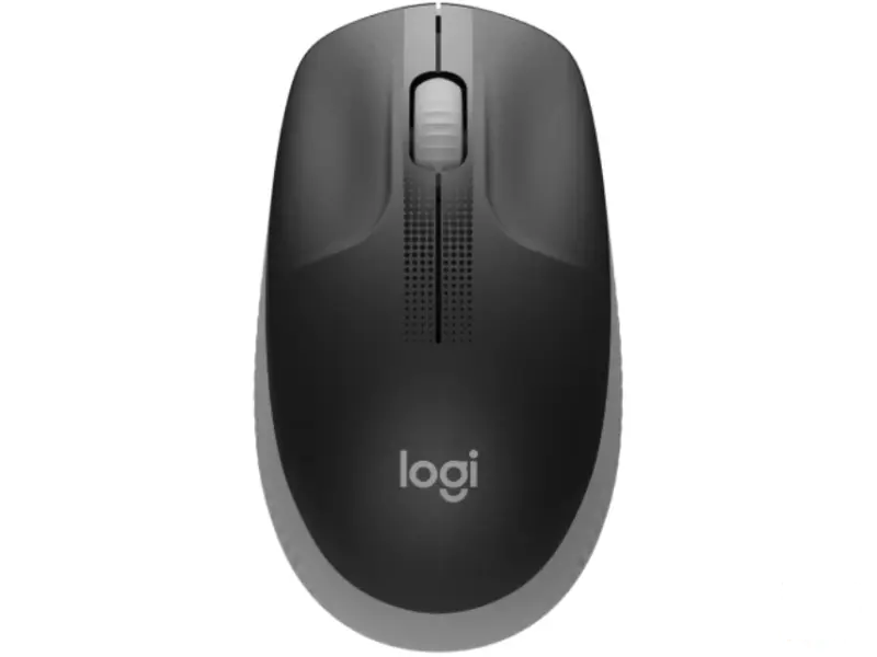 LOGITECH M190 Full-Size Wireless crni miš 