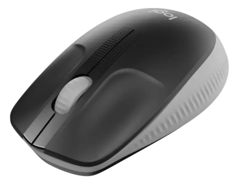 LOGITECH M190 Full-Size Wireless crni miš 