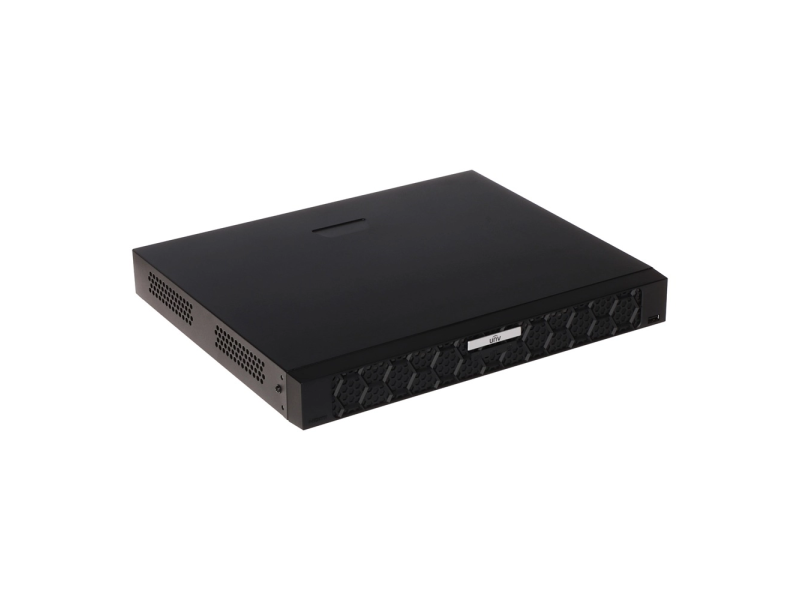 Uniview NVR 32 kanala NVR502-32B, do 16MP, Ultra 265/H.265/H.264, HDMI 4K, VGA, 2 x RJ45, 2 x HDD do 16TB, audio, alarm I/O, RS485, 12VDC