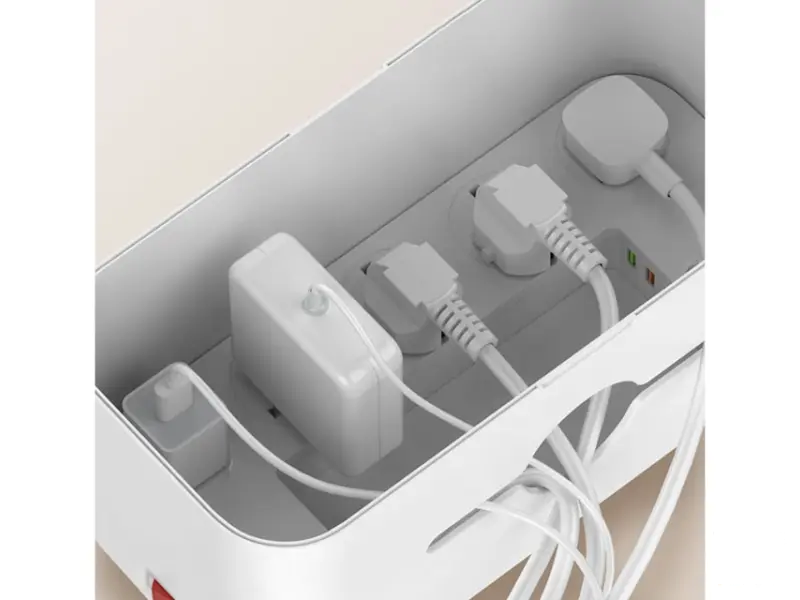 LDNIO SN5311W Zaštita od prenapona u kutiji 5 x šuko + 3 x USB 2m beli 