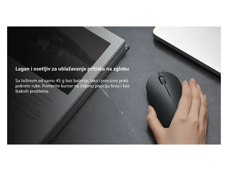XIAOMI Wireless Mouse 2 lite miš crni (BHR8916GL) 