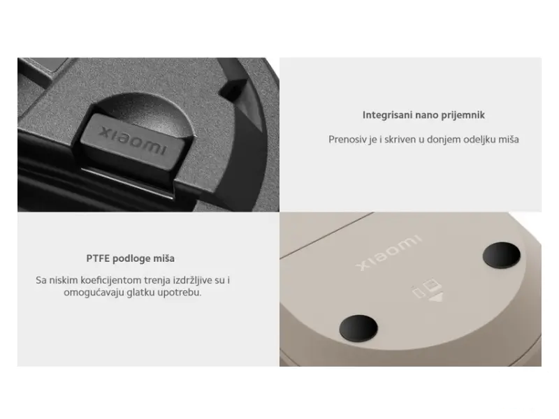 XIAOMI Wireless Mouse 2 lite miš crni (BHR8916GL) 