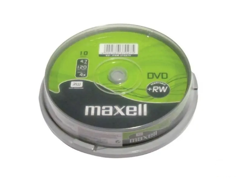 DVD-RW MAXELL1/10PACK 4.7GB