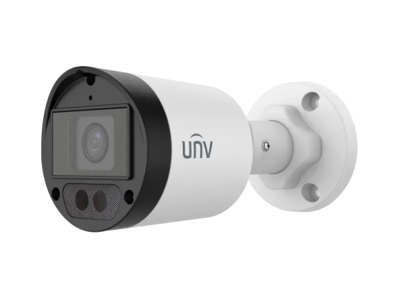 Uniview Kamera 8MP UAC-B128-ADF28MS Bullet, LightHunter IR, objektiv 2.8 mm, IR domet do 40 m, ugrađen mikrofon, WDR 120 dB, napajanje 12VDC, IP67, Dozna JB05-A