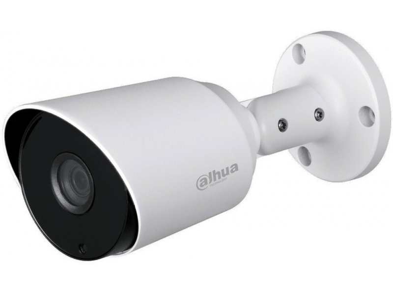 Dahua Kamera 2MP HAC-HFW1200T-0280B-S6 Bullet, , DWDR, objektiv 2.8 mm, IR domet 30 m, Smart IR, IP67, napajanje 12VDC, crna boja