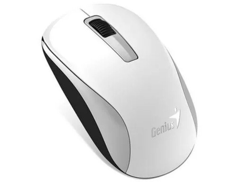 Genius Miš NX-7005 Wireless Optical USB, bijeli, 1200dpi, 3 dugmeta, do 10m rada