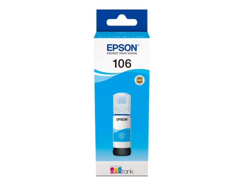 EPSON 106 cyan mastilo 