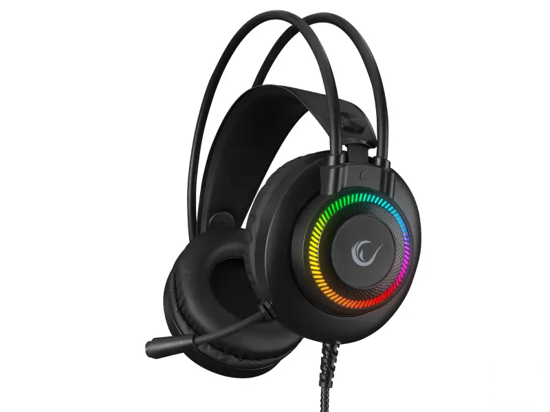 Rampage Slusalice RM-K27 X-JAMMER Rainbow RGB USB, 3.5mm, PC, PS4, XBOX, Gaming