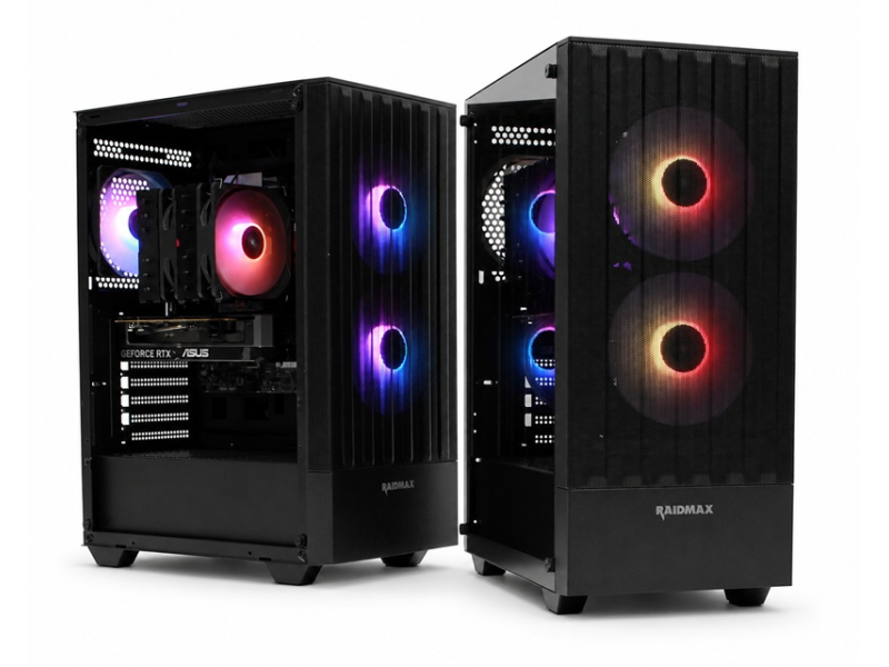 RAIDMAX Kućište VECTOR V218TBF 650W crno