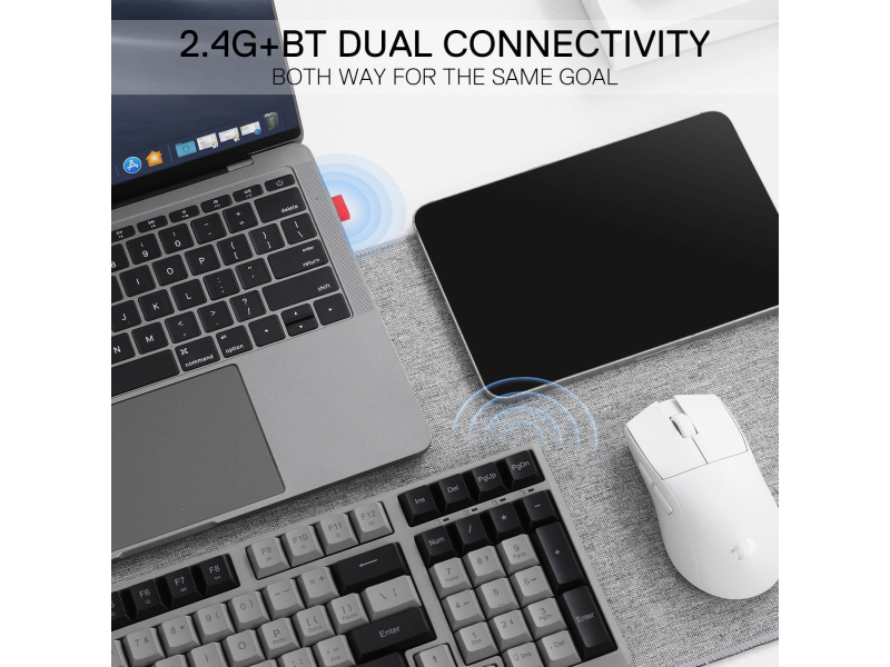 Redragon OfficeKey Compact Pro Keyboard (BK-7114WG