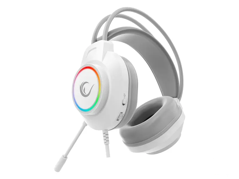 Rampage Slusalice RM-K55 Kipchak RGB 7.1 Gaming White