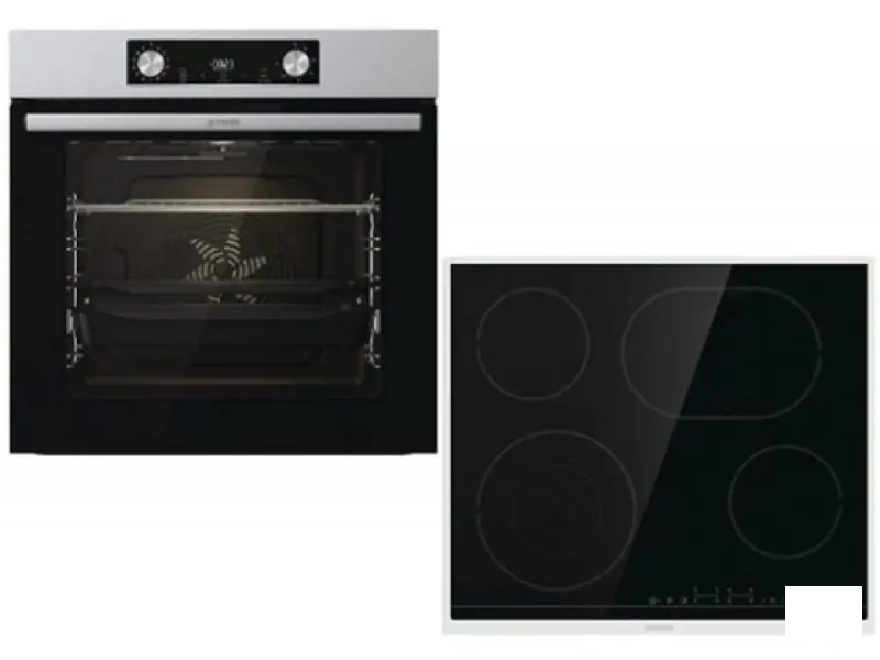 SET STEEL STEAM Gorenje BOS6737EO6X+ECT43X