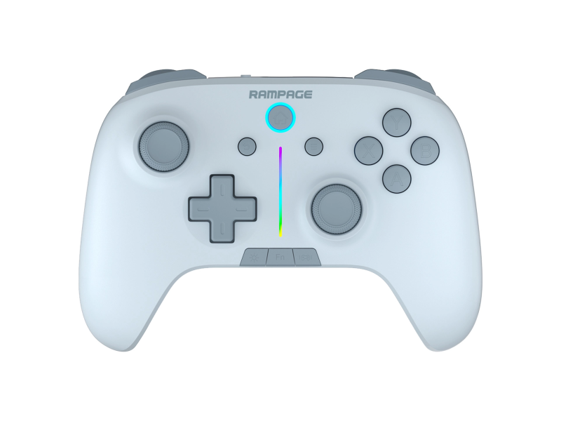 Rampage Džojstik HYDRA Retro Mavi Bluetooth+ 2.4GHz PC Gamepad RGB