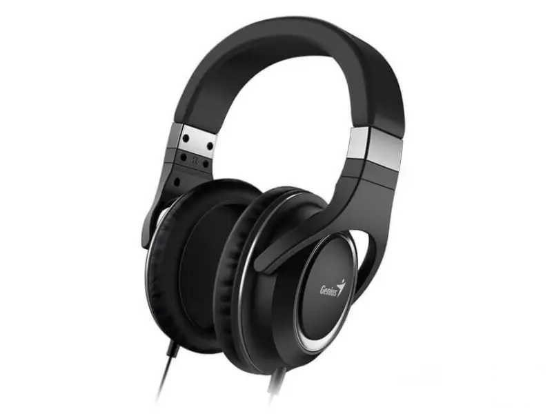 GENIUS HS-610 crne slušalice sa mikrofonom 