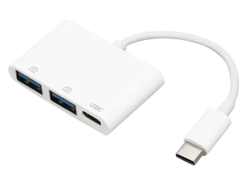 FAST ASIA Adapter TIP-C na 2xUSB+TIP-C 