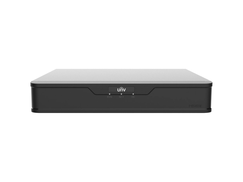 Uniview XVR 4 kanala XVR301-04Q3, 8MP Lite/5MP Lite/4MP Lite, H.265/H.264, HDMI 4K, VGA, CVBS, 4 x BNC + 2 IP kanala, 1 x HDD do 16TB, audio preko koaksijalnog kabla, alarm I/O, RS485, 12VDC