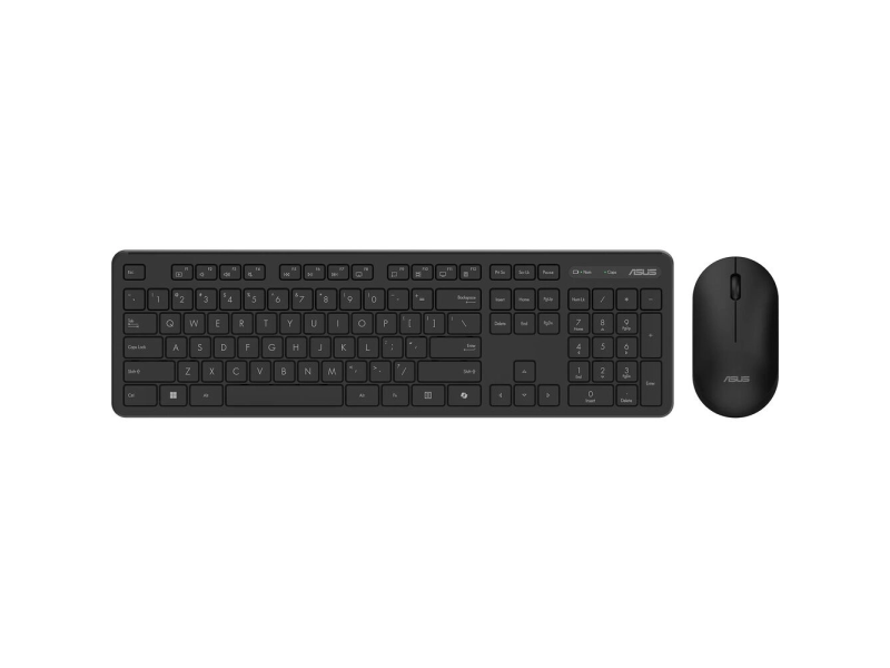 Asus SET Tastatura + Miš CW100, US, 2.4GHz, Copilot, Black