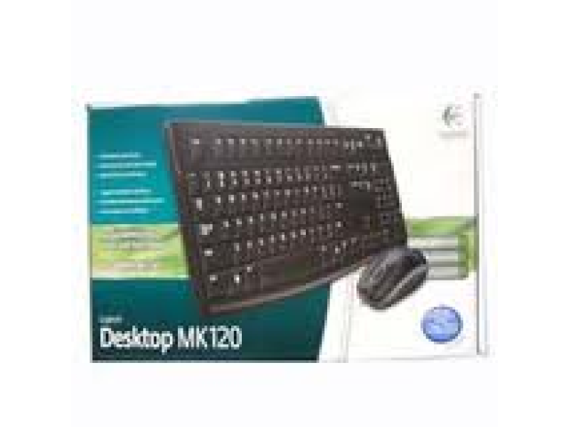 Logitech 920-002549 MK120 USB Black