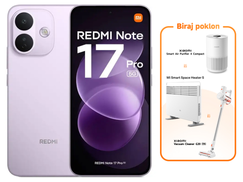 Xiaomi Redmi Note 17 Pro 5G 6GB/256GB/ljubičasta-NOVO