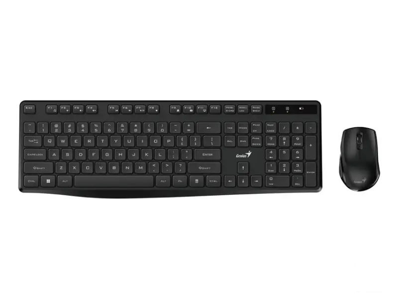 GENIUS KM-8206S Wireless USB US wireless crna tastatura 
