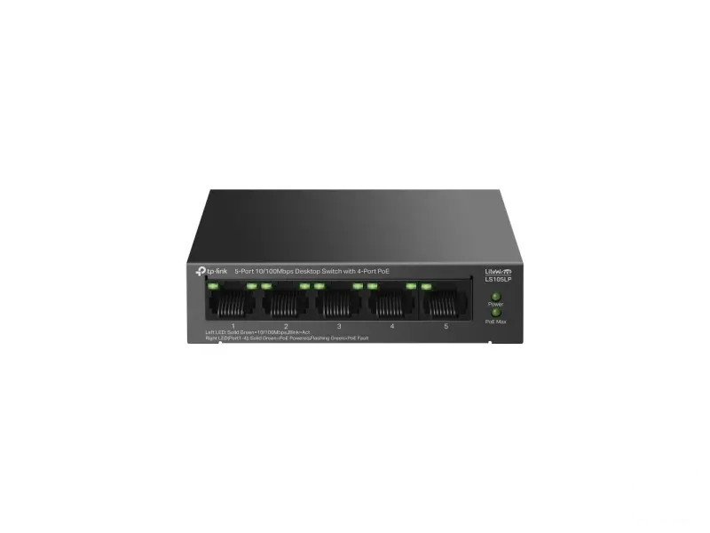 TP-LINK LS105LP LS105LP PoE svič 5-port 10/100Mb/s